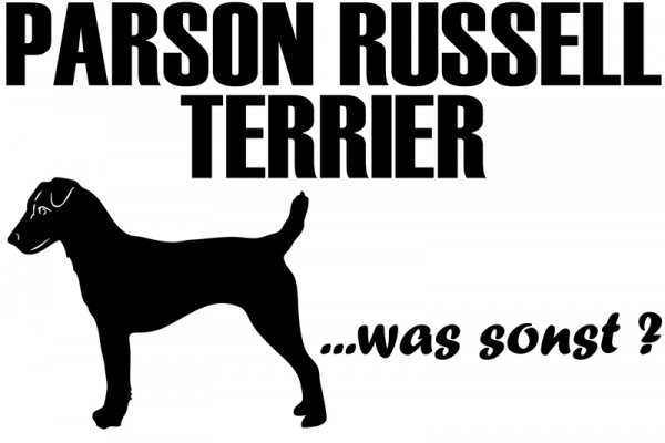 Aufkleber "Parson Russell ...was sonst?"